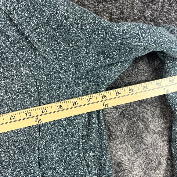 Lululemon Scuba Hoodie Full Zip Jacket Speckled Blue Thumb Holes Fleece 8 - Picture 6 of 12